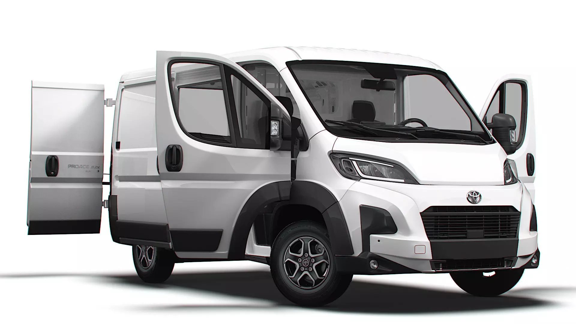 Toyota ProAce E Max Van L1H1 HQ Interior 2025 3D model
