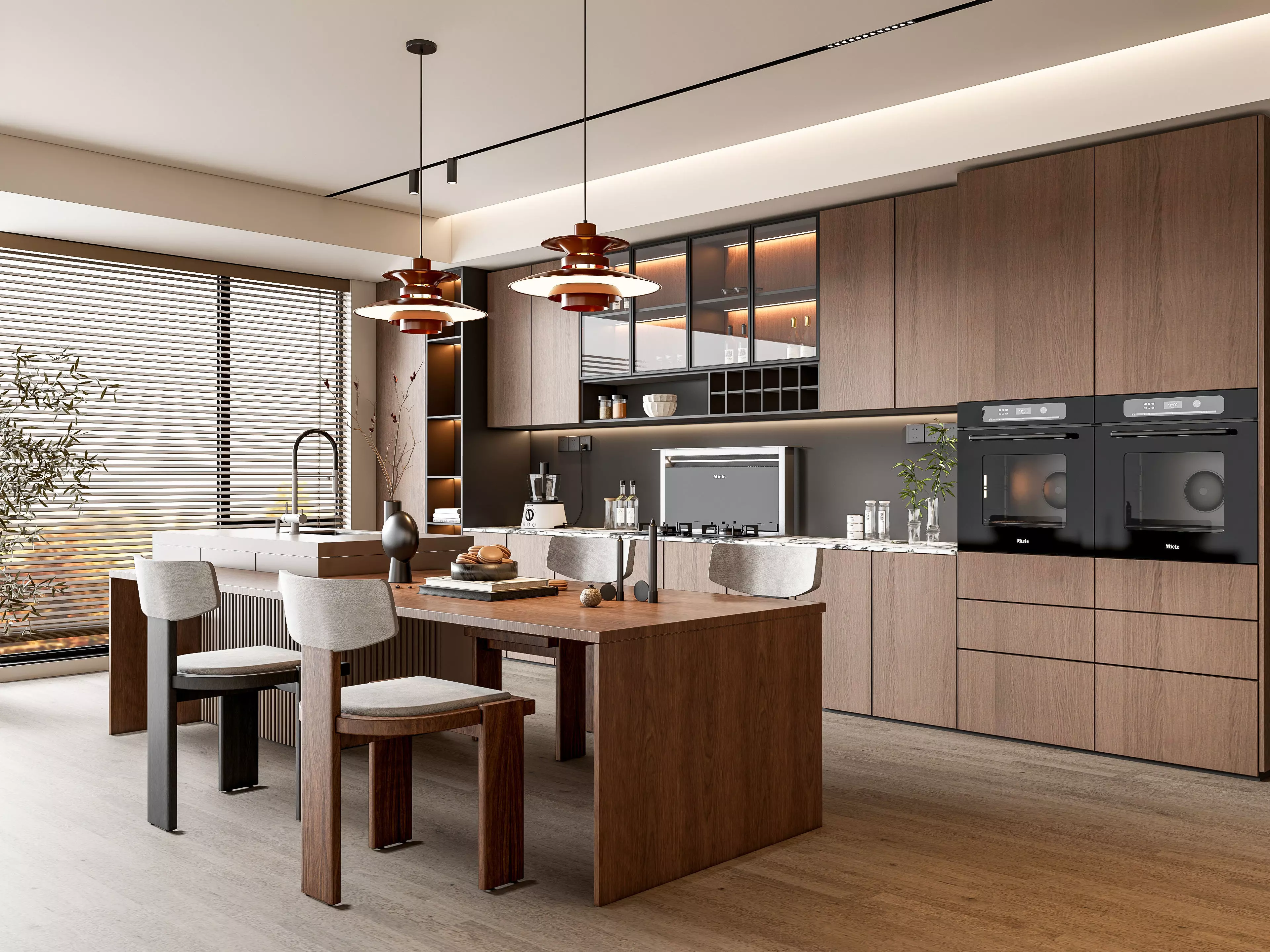 Kitchen Modern interior 79 3D model_0