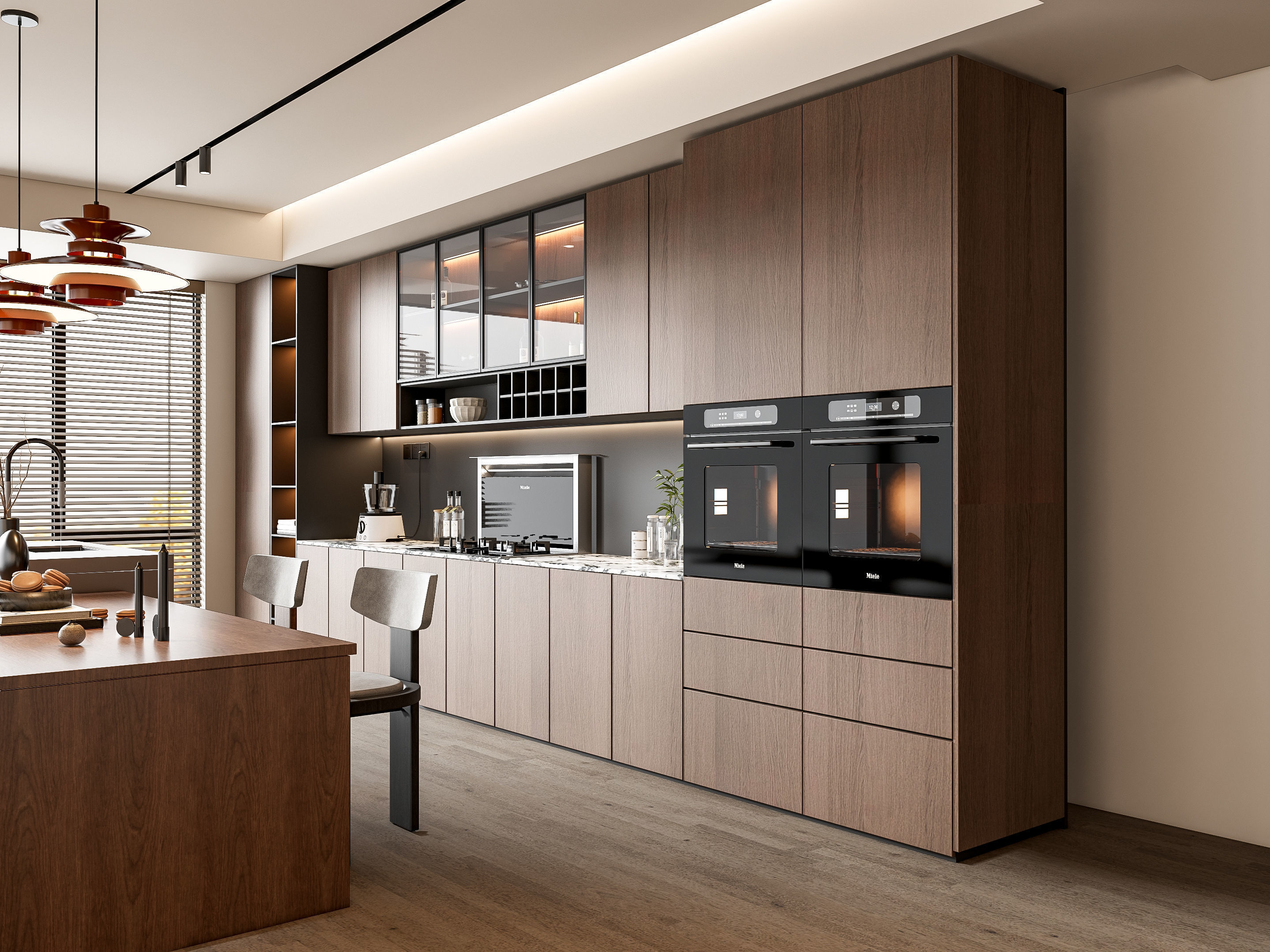 Kitchen Modern interior 79 3D model_8