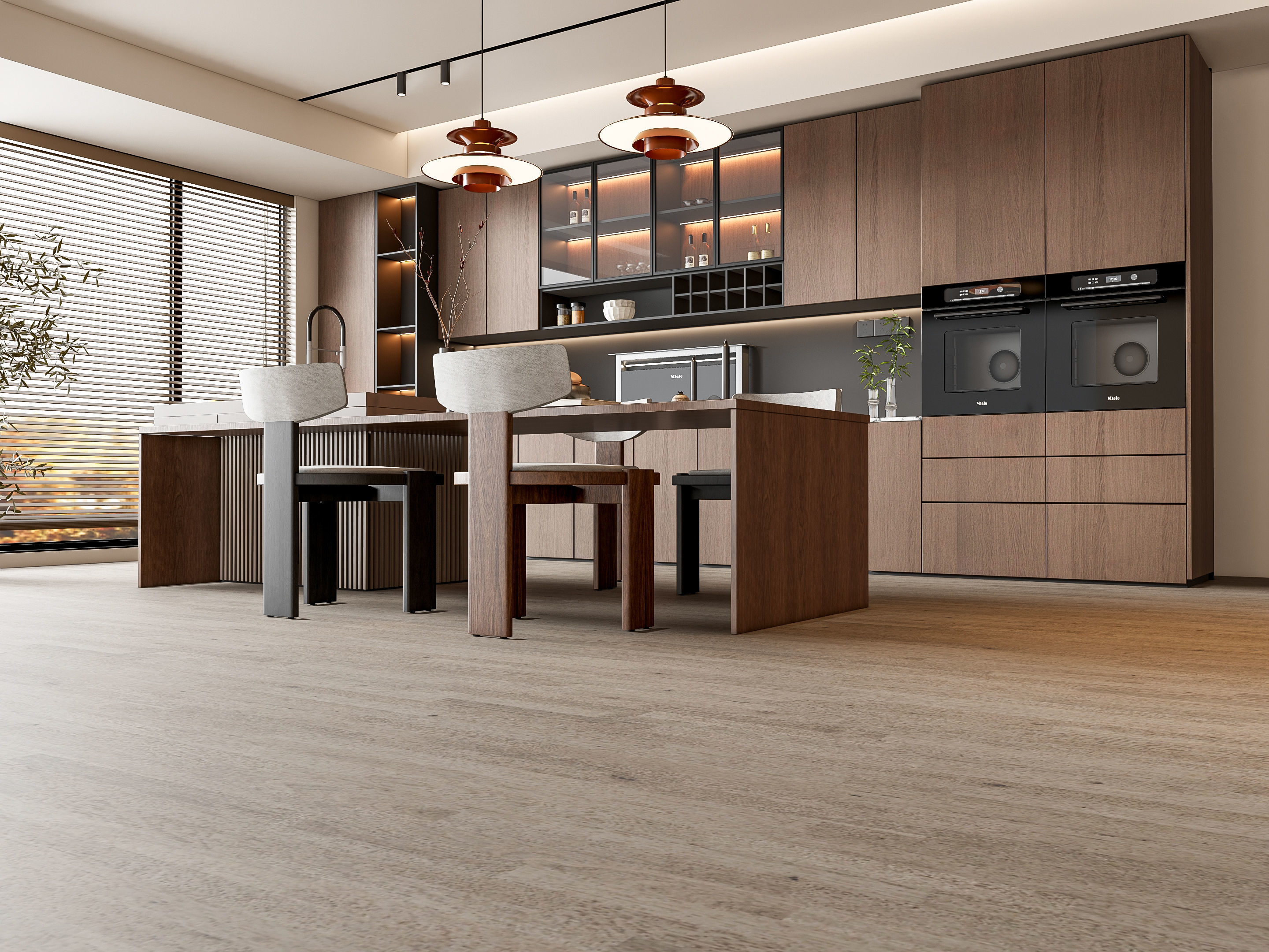 Kitchen Modern interior 79 3D model_11