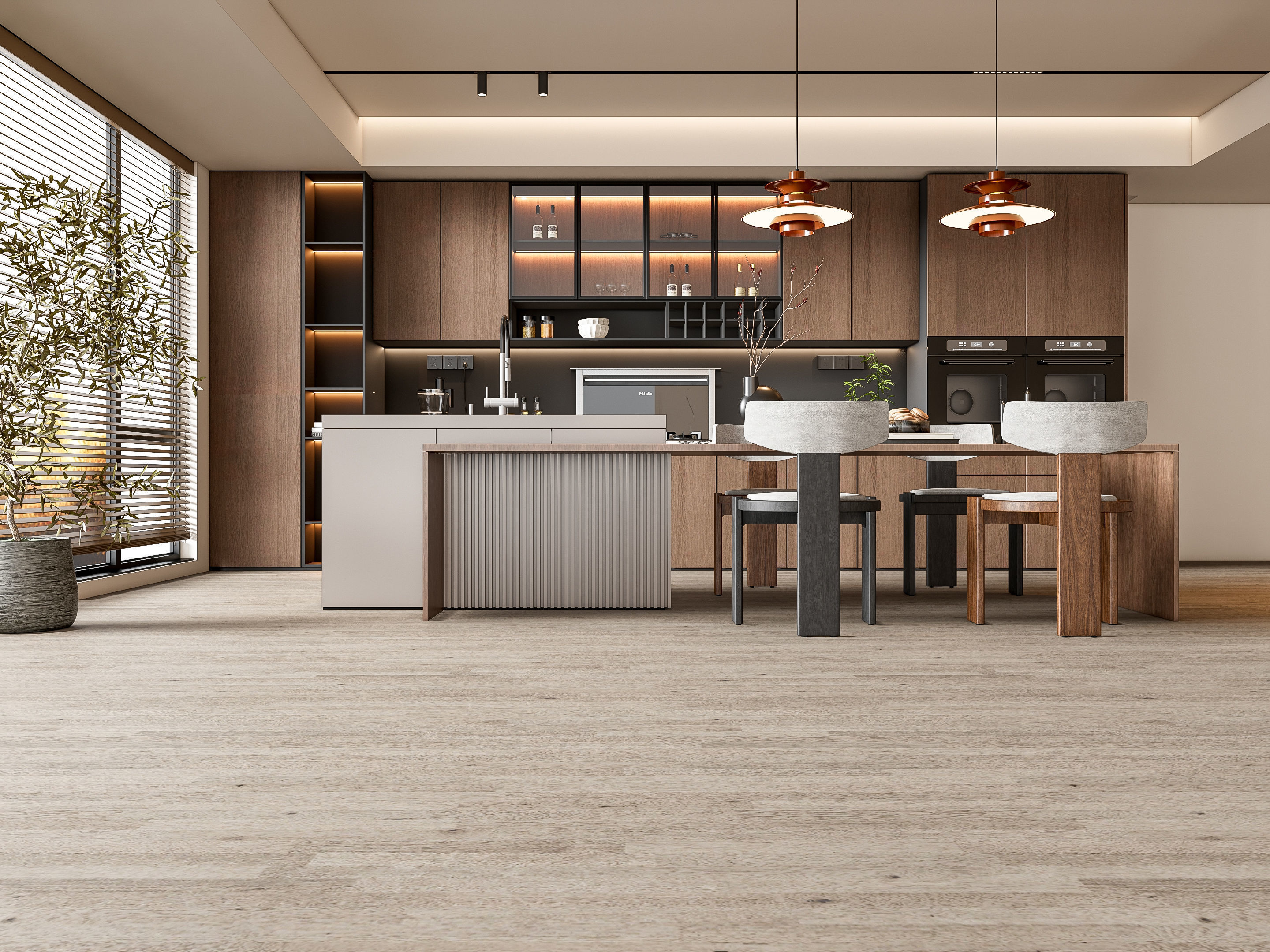 Kitchen Modern interior 79 3D model_12