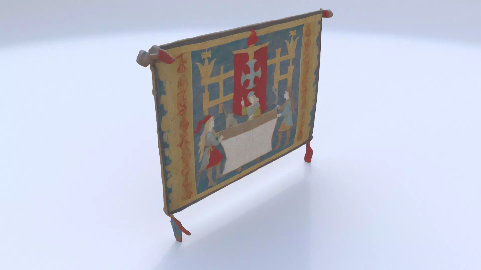 Wall Hanging 3D model_0