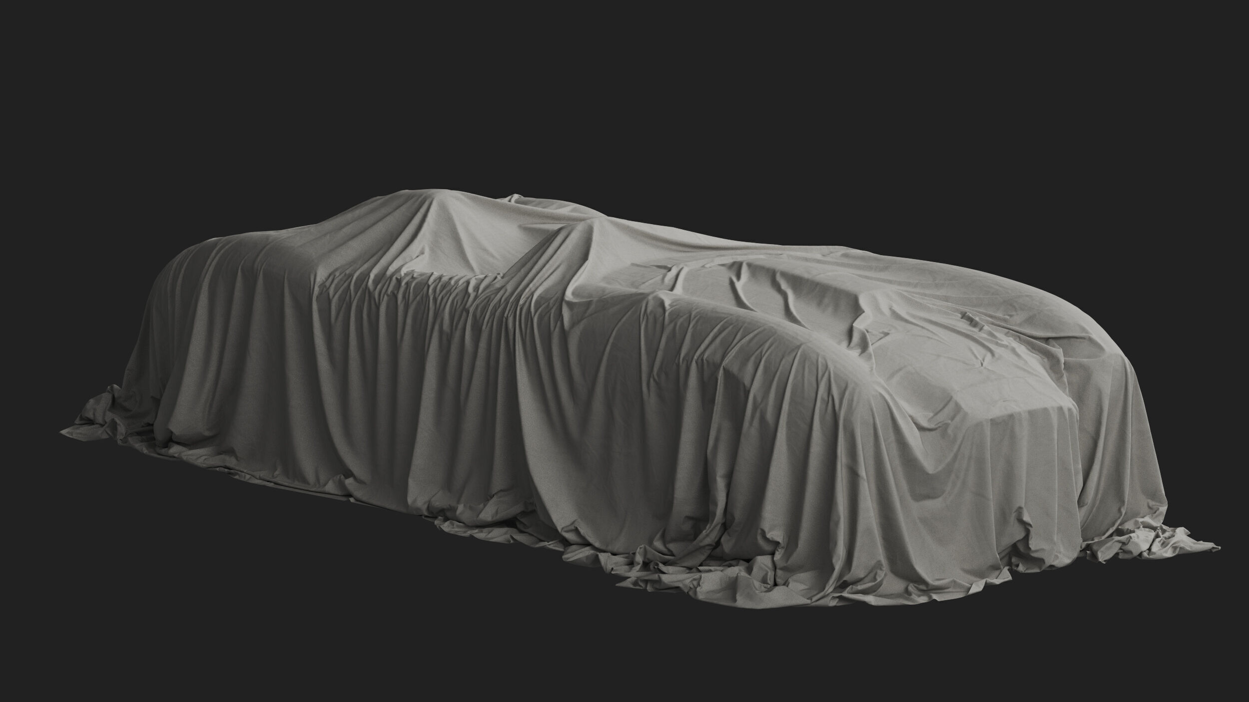 Retro Car Cover 07 3D model_1