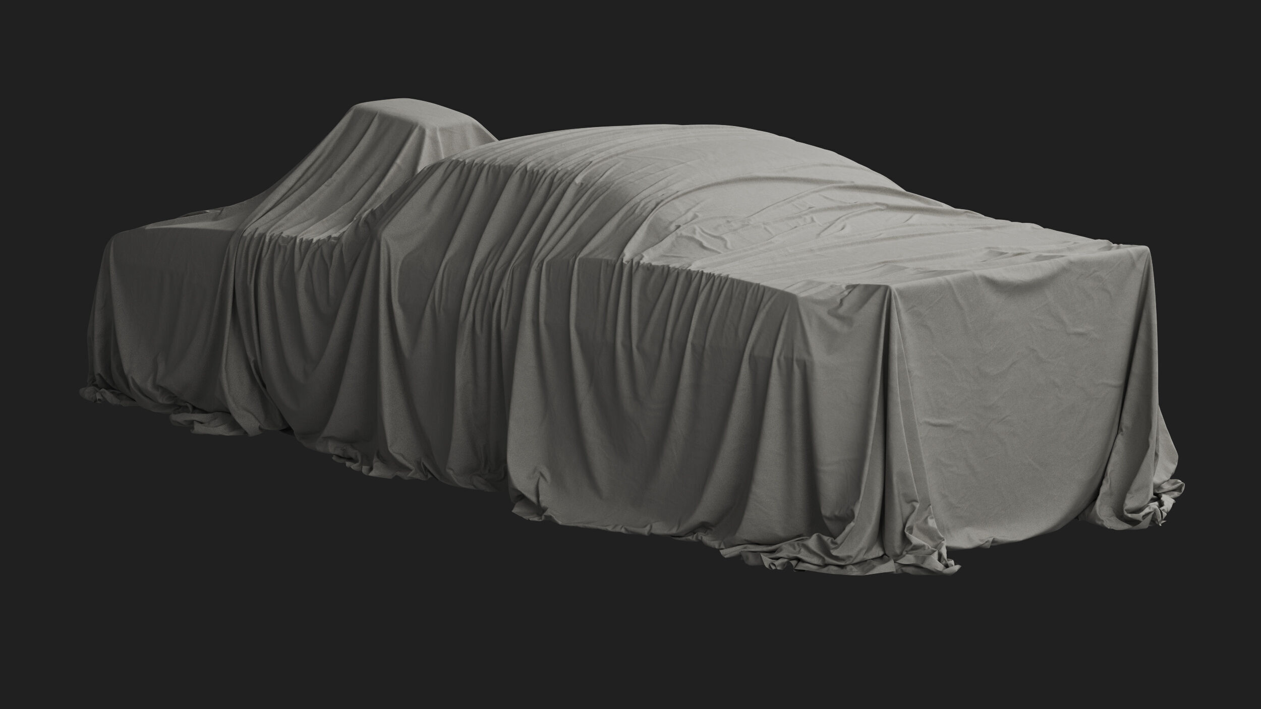 Retro Car Cover 08 3D model_4