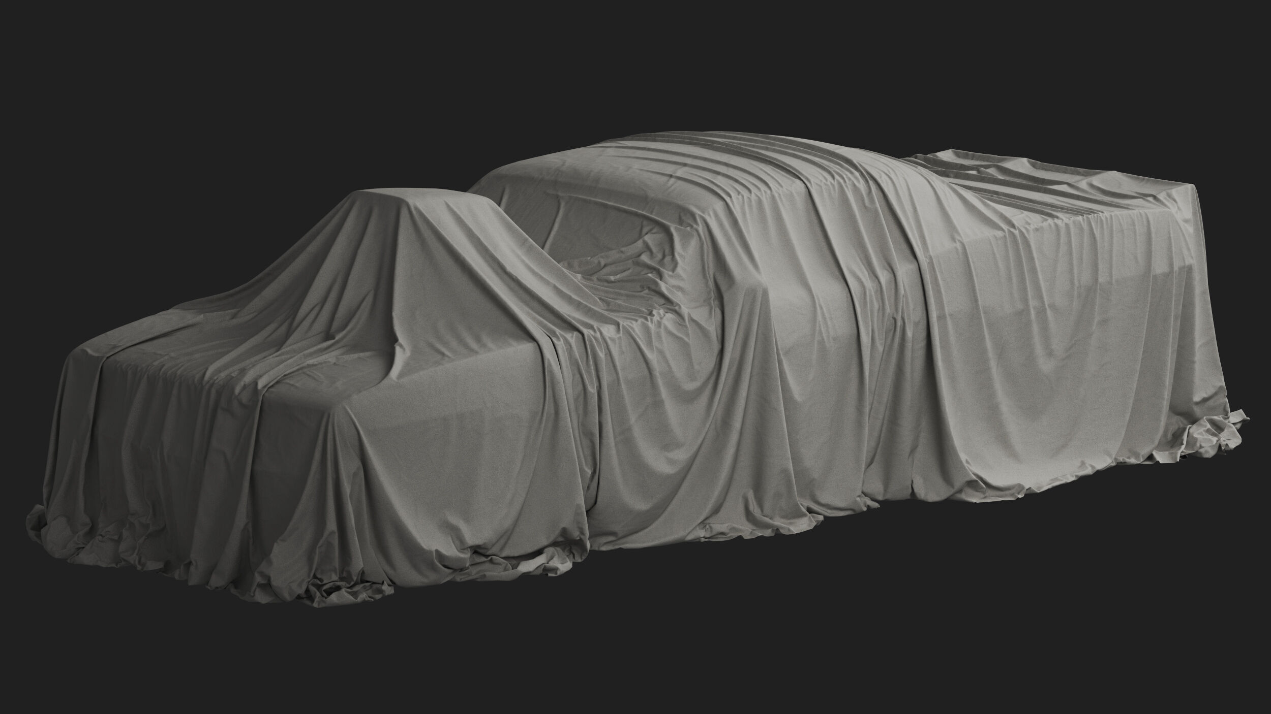 Retro Car Cover 08 3D model_2