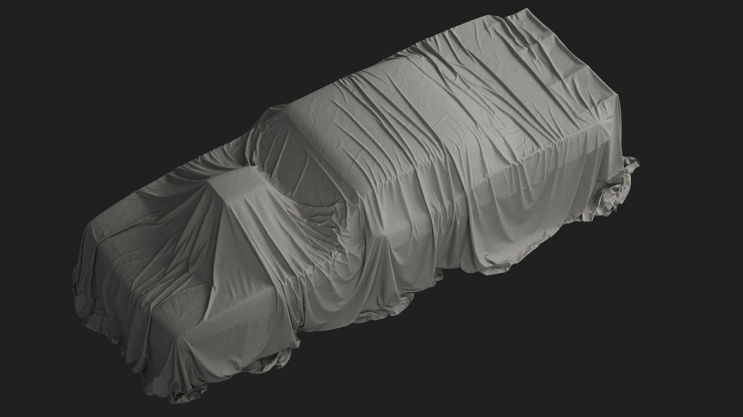 Retro Car Cover 08 3D model_5