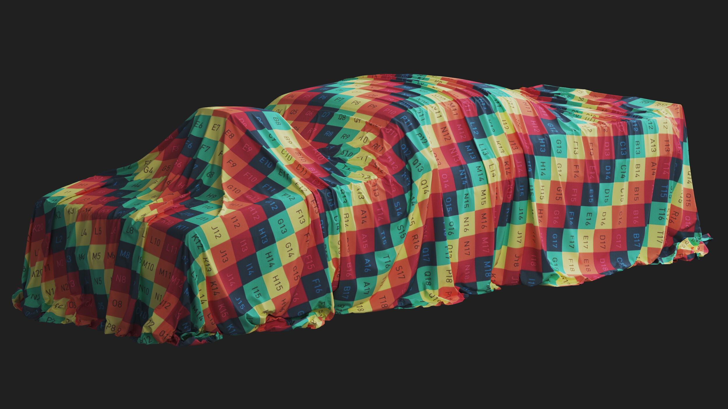 Retro Car Cover 08 3D model_8