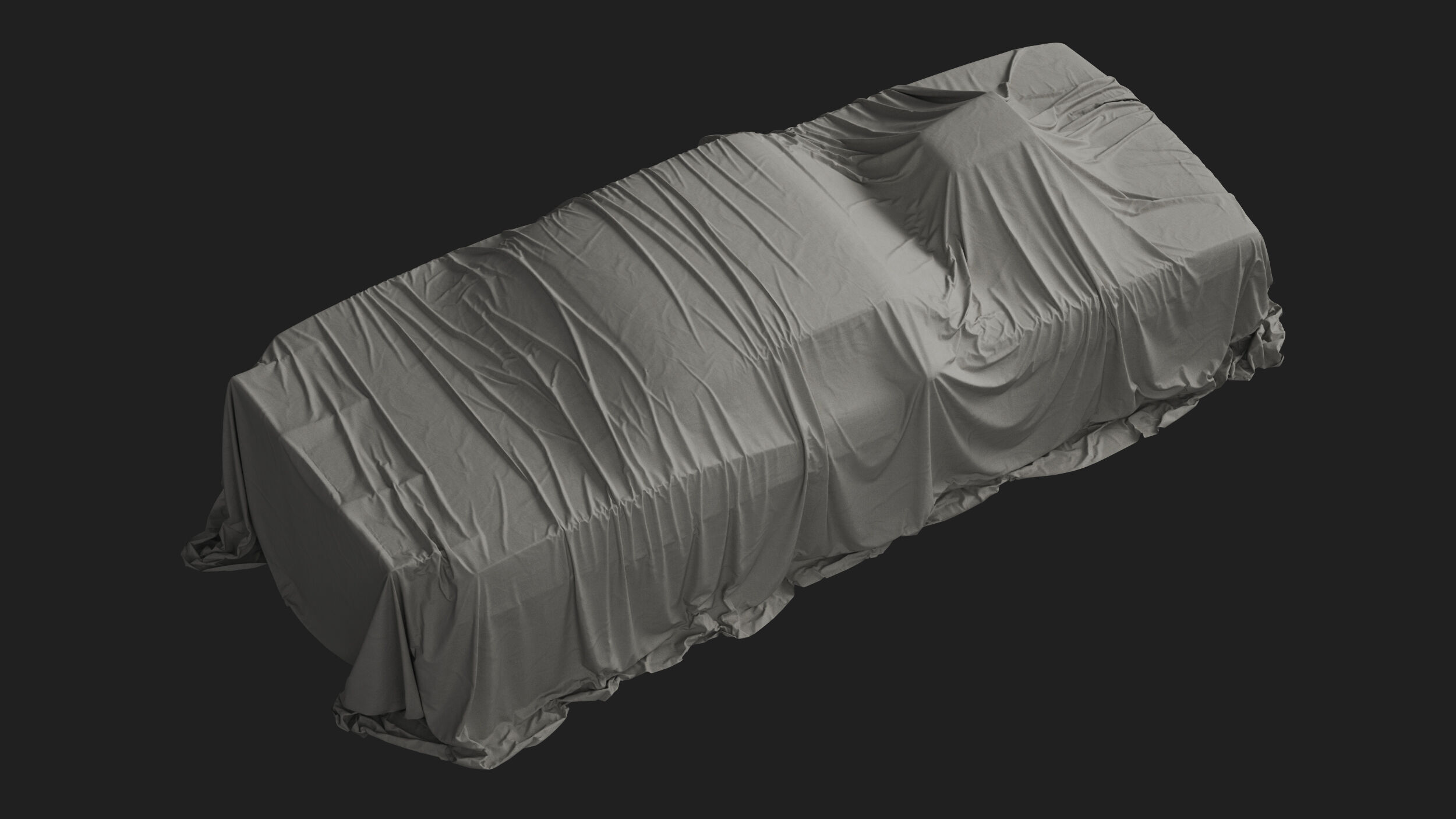 Retro Car Cover 08 3D model_6