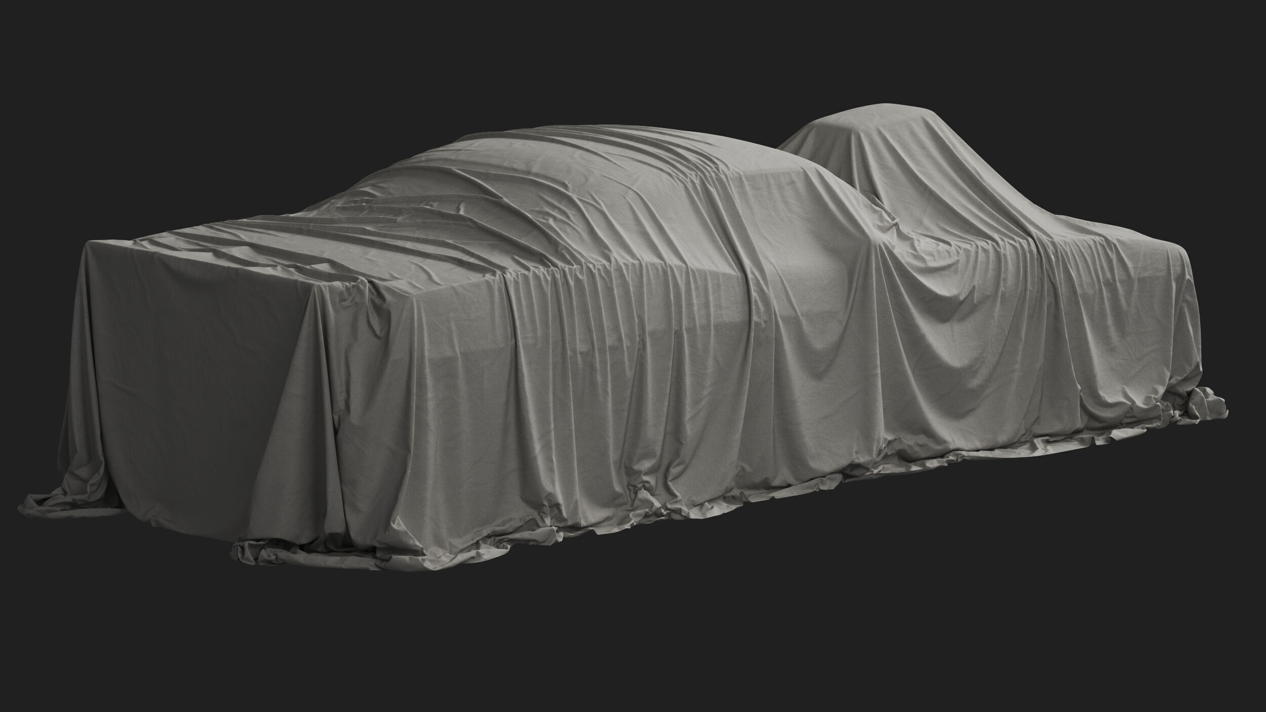 Retro Car Cover 08 3D model_3