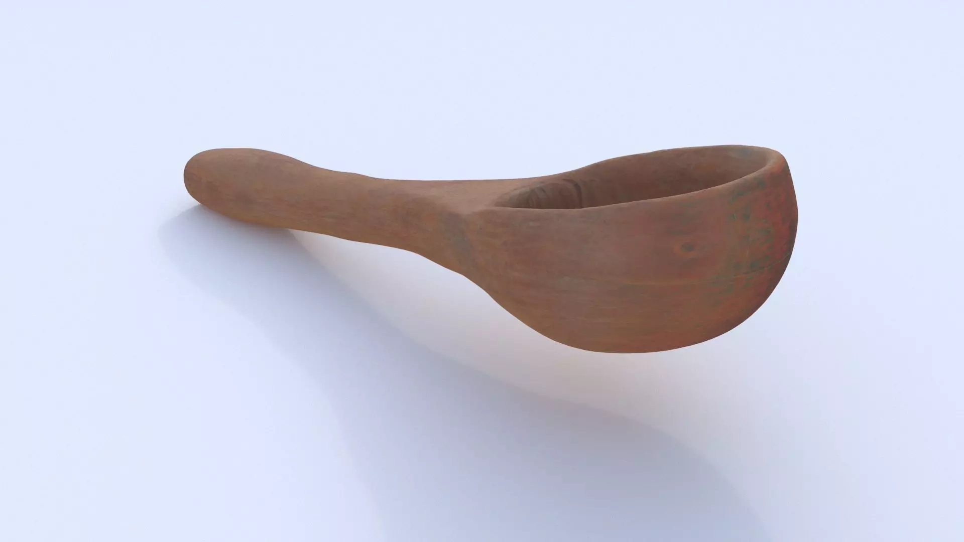 Wooden Spoon 3D model