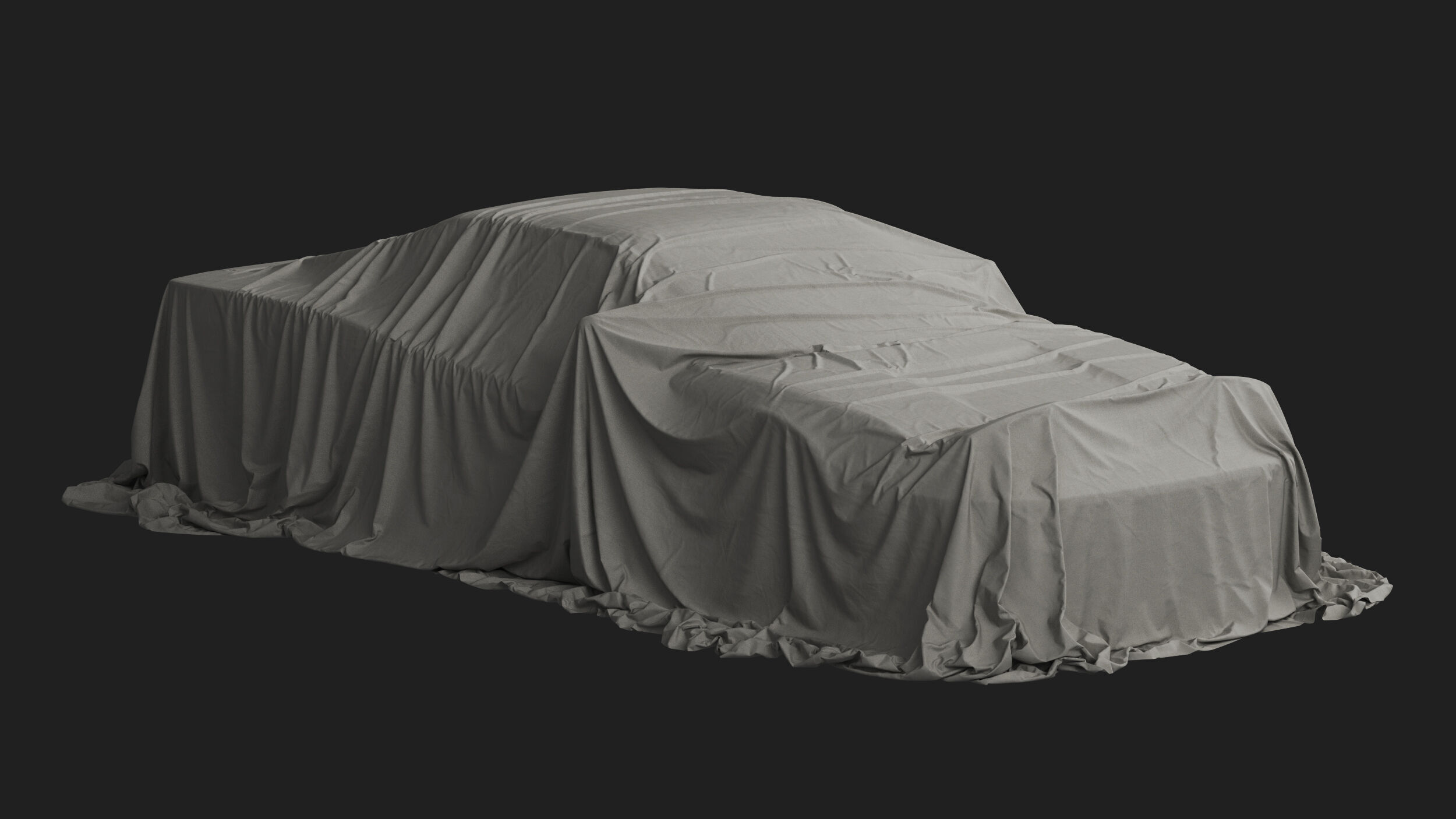 Retro Car Cover 09 3D model_1