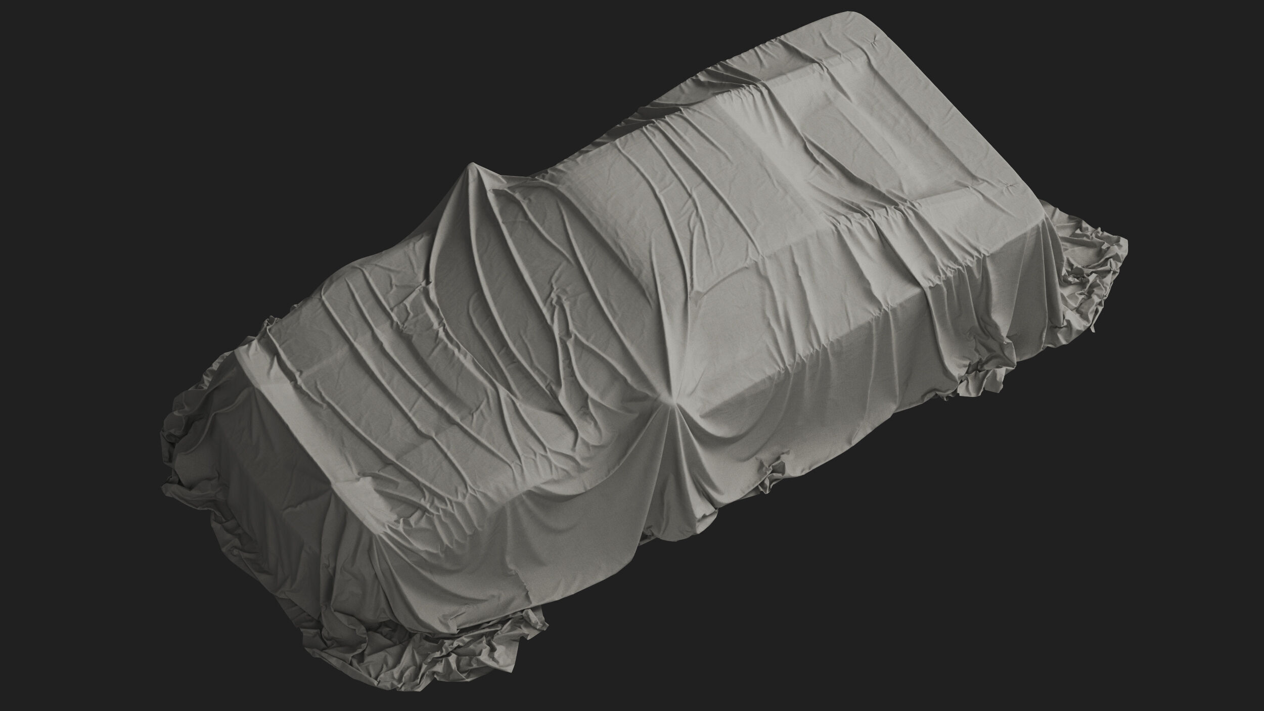 Retro Car Cover 09 3D model_5