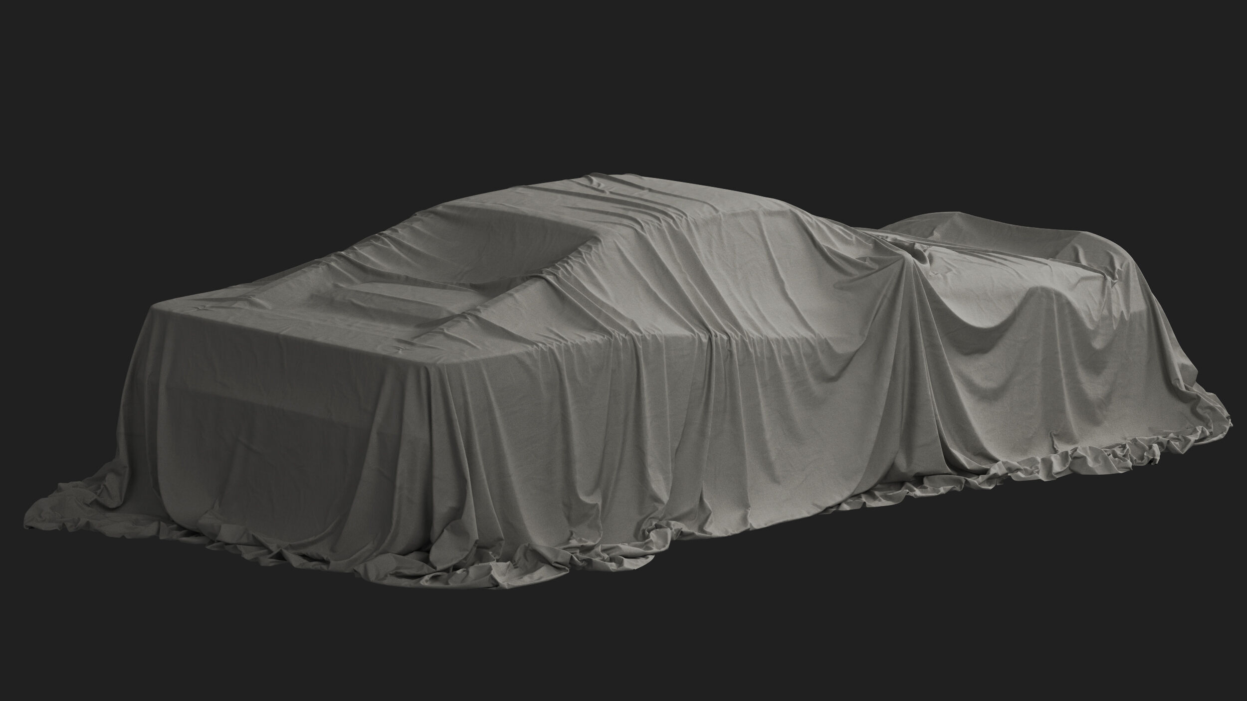 Retro Car Cover 09 3D model_3