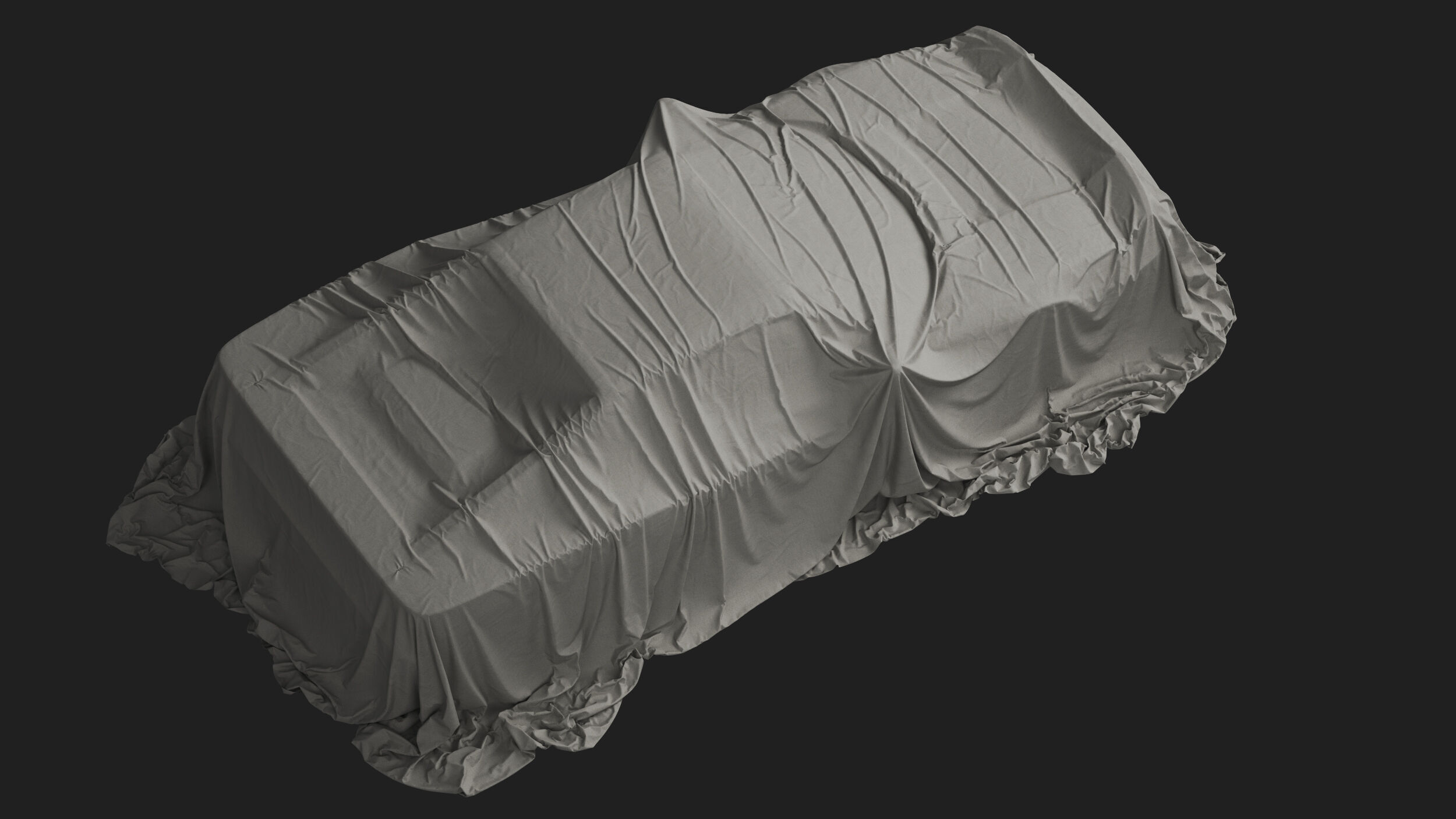 Retro Car Cover 09 3D model_6