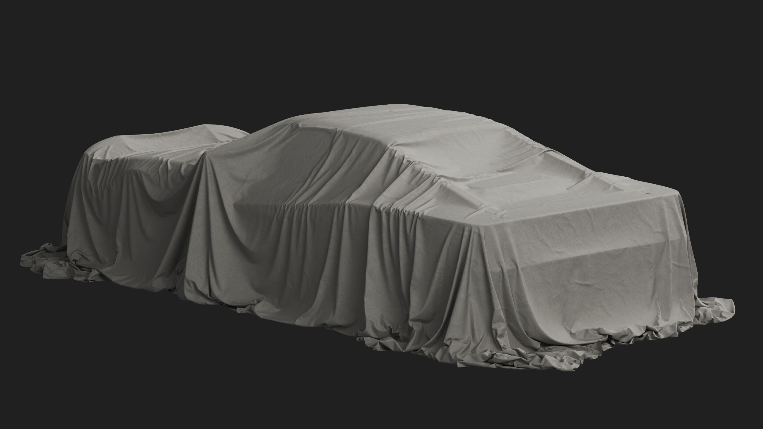 Retro Car Cover 09 3D model_4