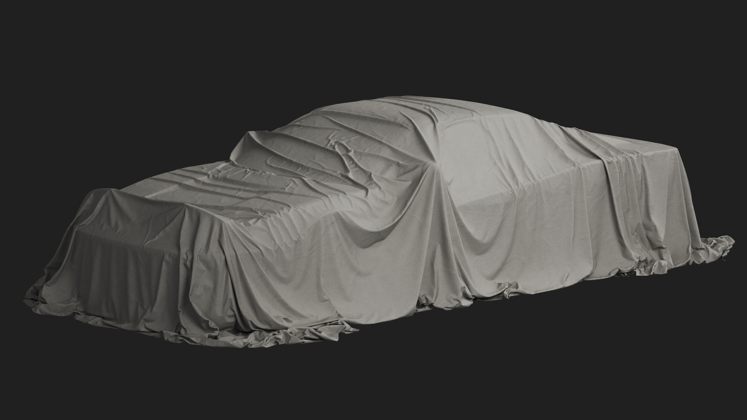 Retro Car Cover 09 3D model_2