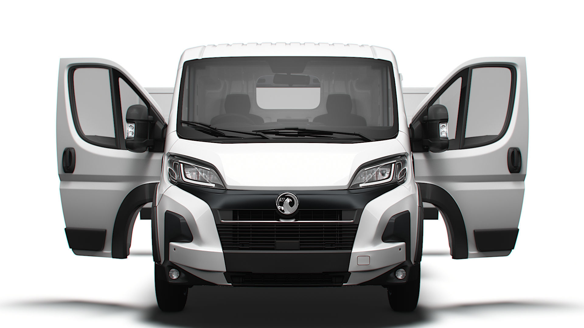 Vauxhall Movano e Van L1H1 HQ Interior 2025 3D model_6