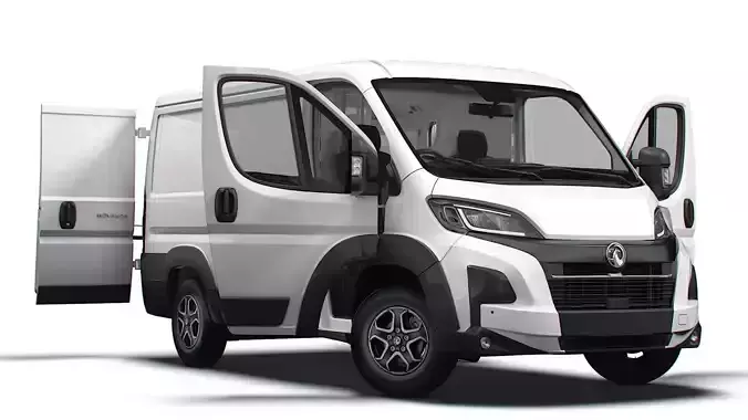Vauxhall Movano e Van L1H1 HQ Interior 2025 3D model