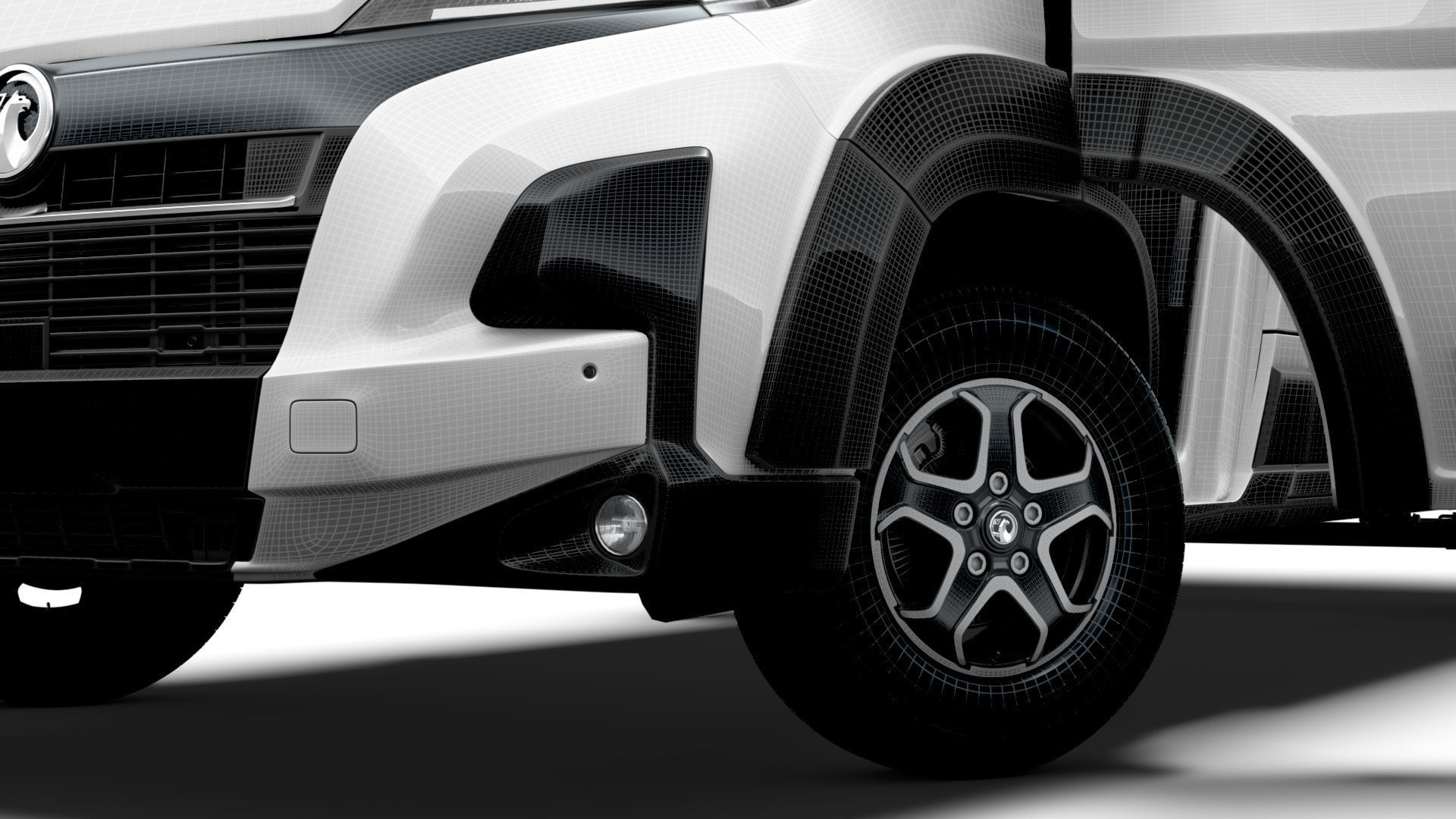 Vauxhall Movano e Van L1H1 HQ Interior 2025 3D model_15