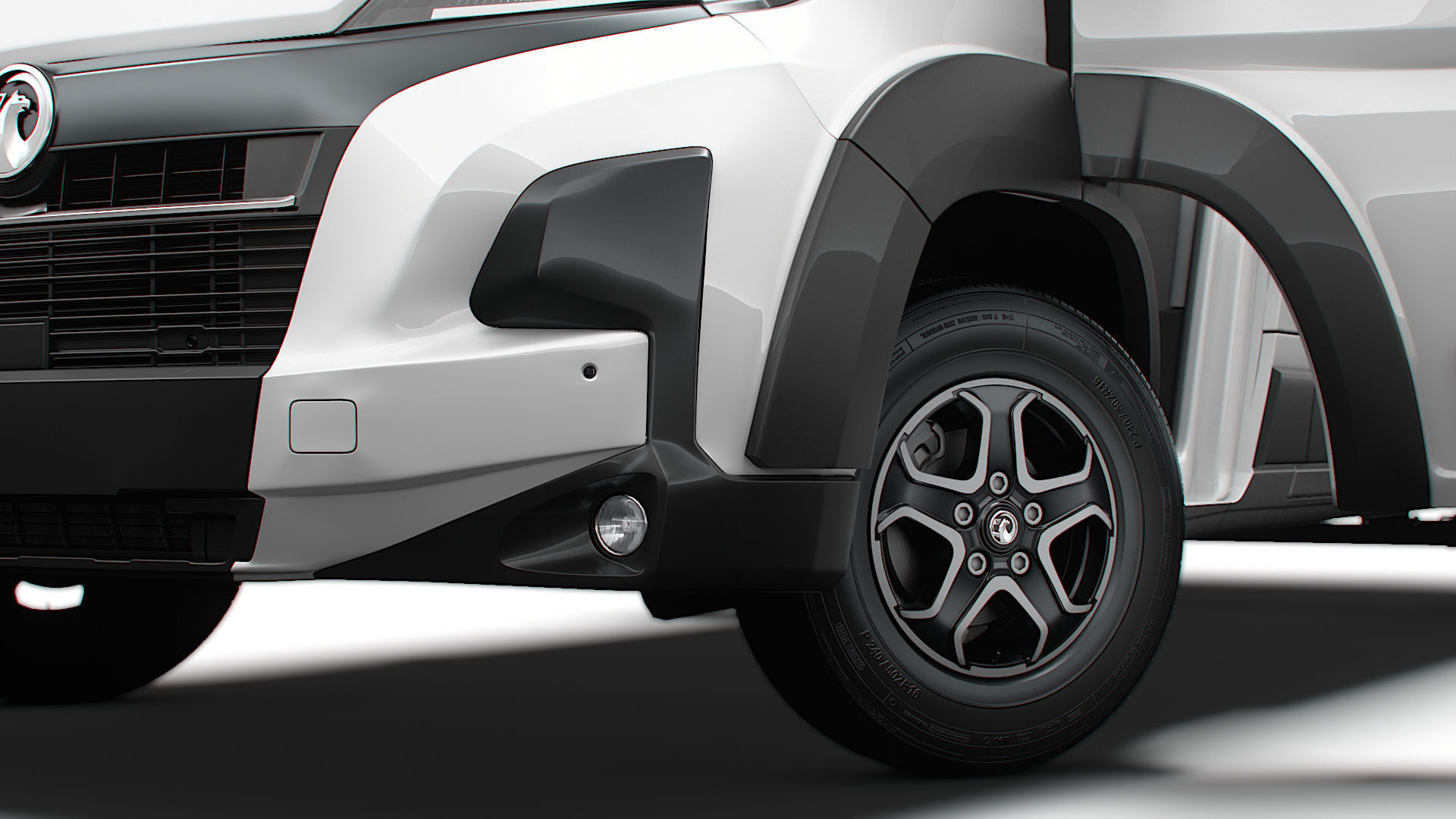 Vauxhall Movano e Van L1H1 HQ Interior 2025 3D model_3