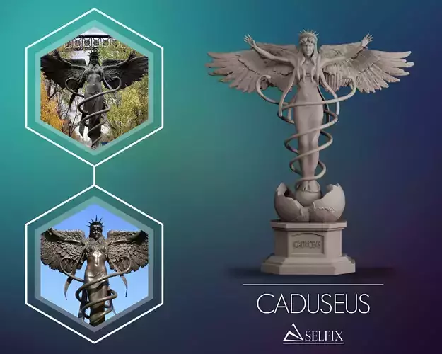 The Caduceus Sculpture