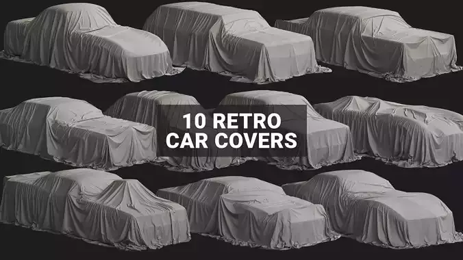 Retro Car Cover Collection