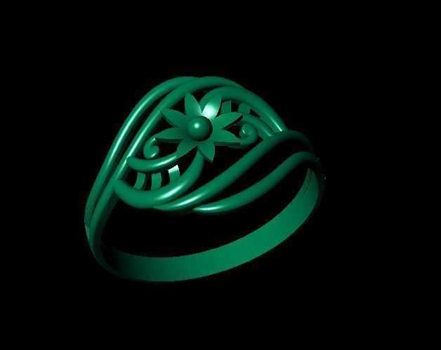 Rings 3D print model_2