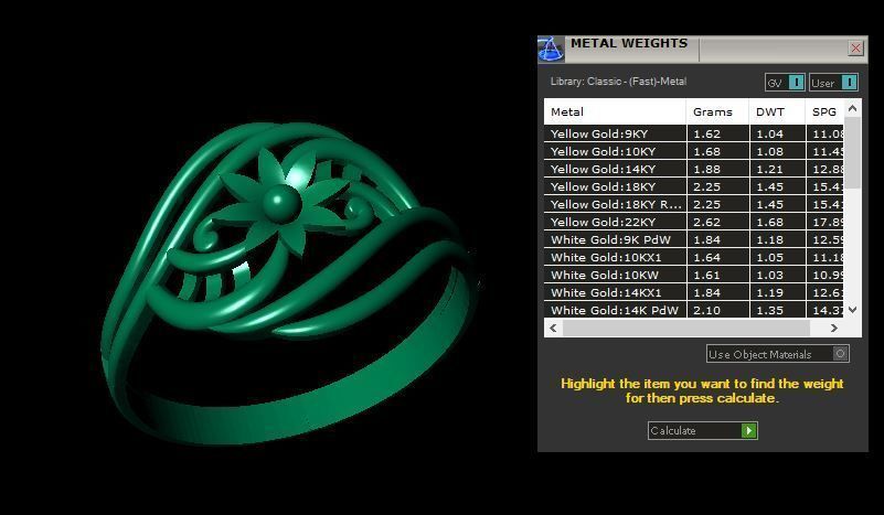 Rings 3D print model_3