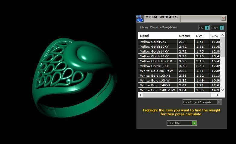 Rings 3D print model_3