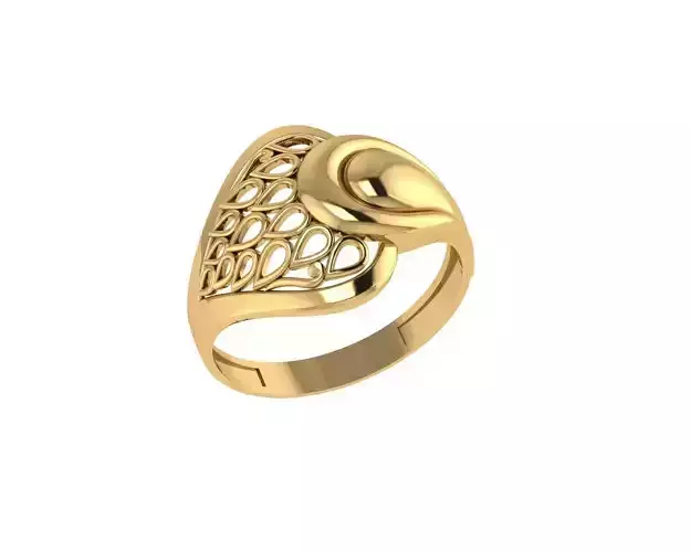 Rings 3D print model