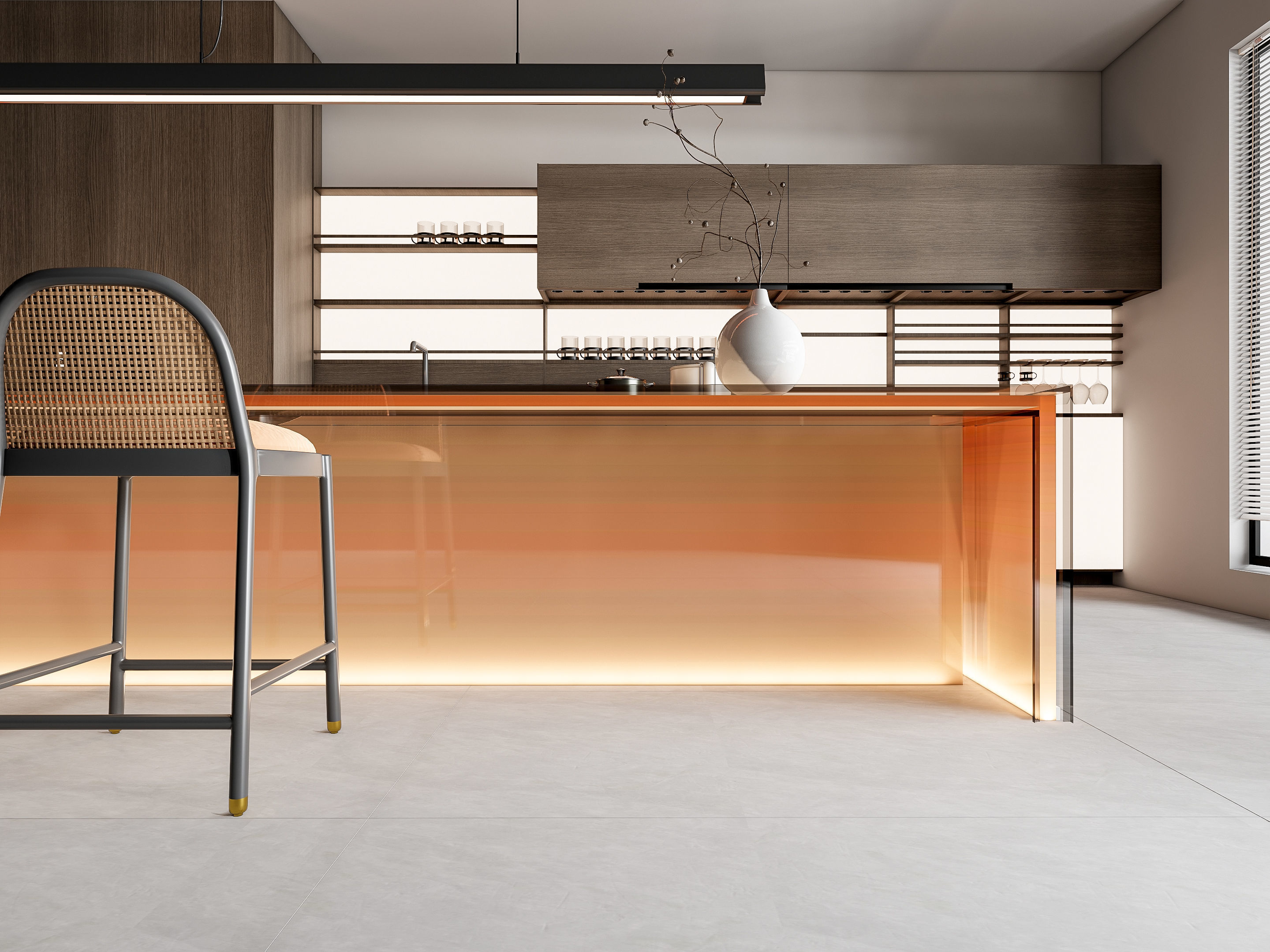 Kitchen Modern interior 80 3D model_11