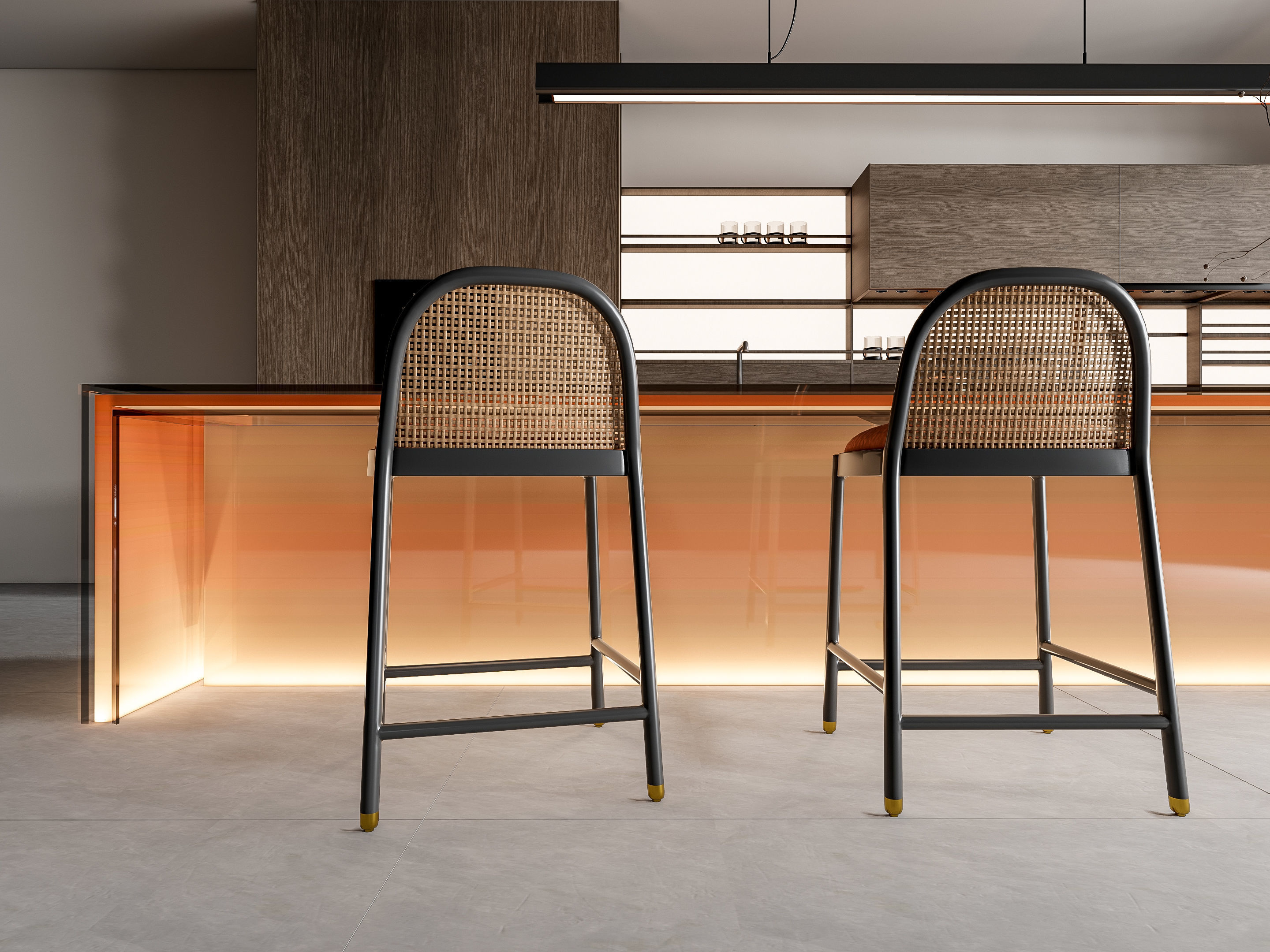 Kitchen Modern interior 80 3D model_12