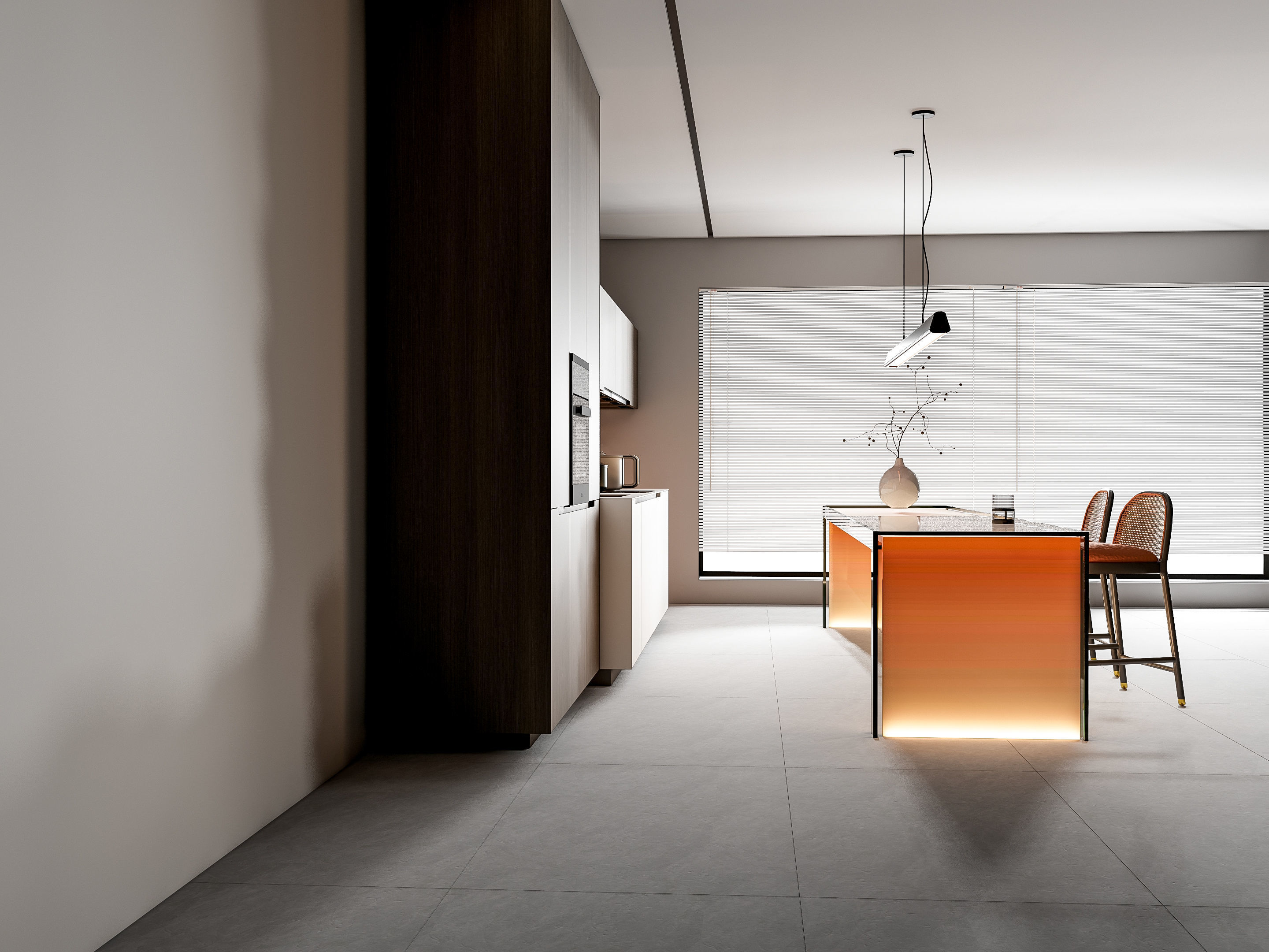 Kitchen Modern interior 80 3D model_16