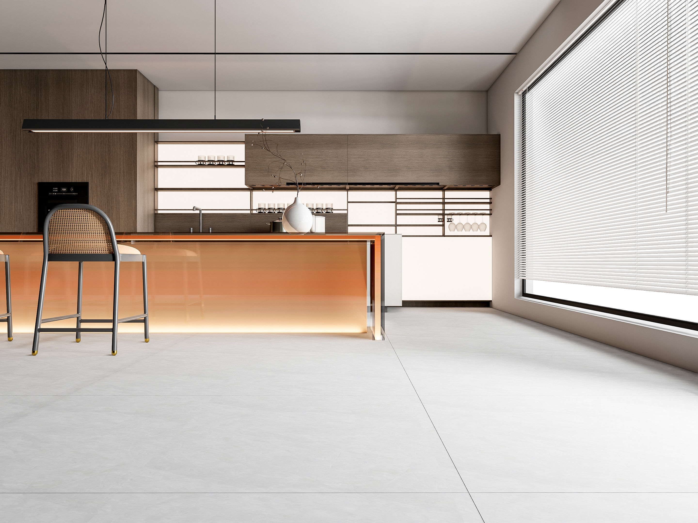 Kitchen Modern interior 80 3D model_14