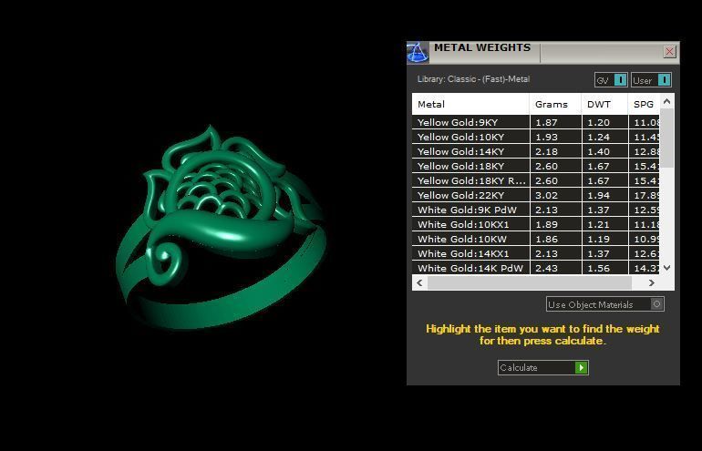 Rings 3D print model_3