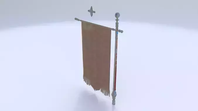 Church Banner 3D model