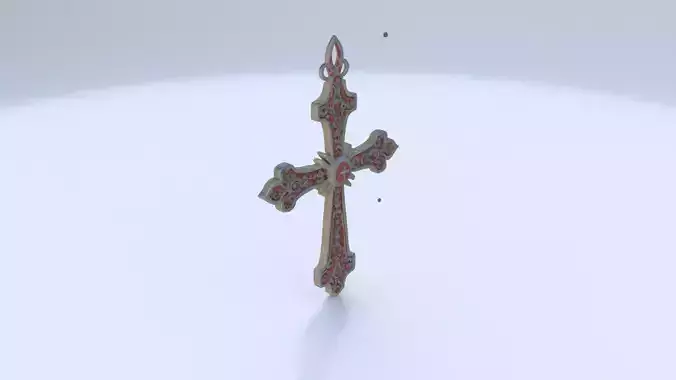 Consecrated Cross 3D model