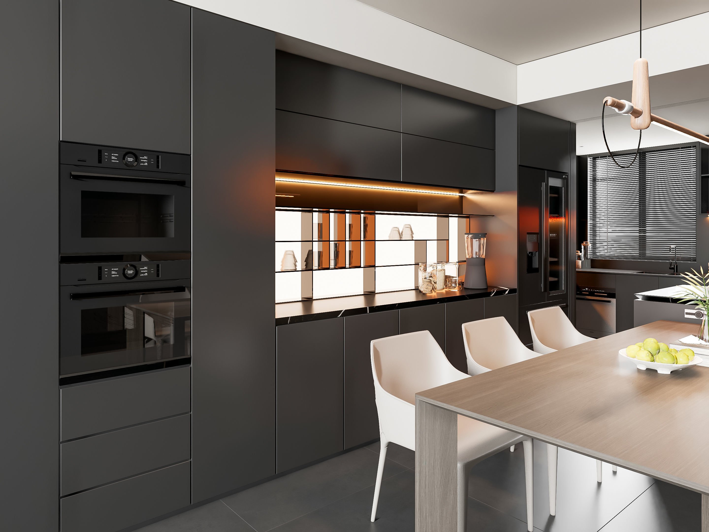 Kitchen Modern interior 81 3D model_7