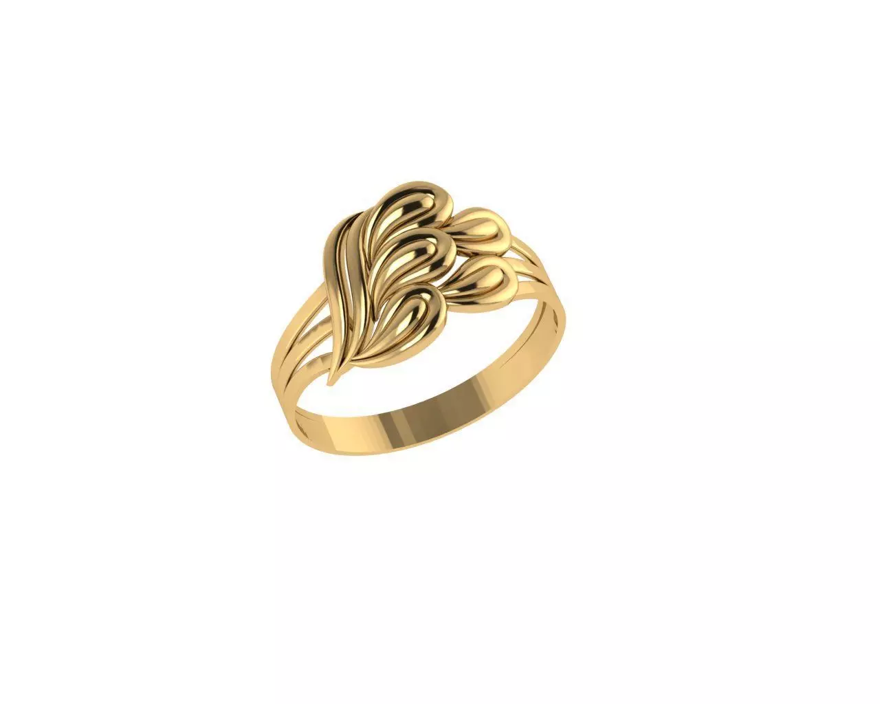 Rings 3D print model_0