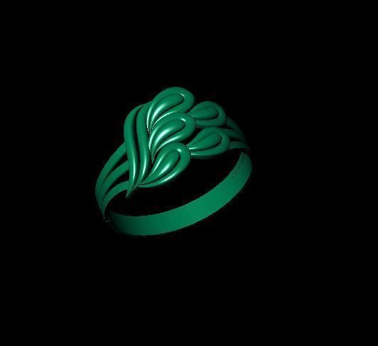 Rings 3D print model_2