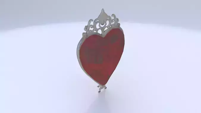 Fire Ruby Gem 3D model