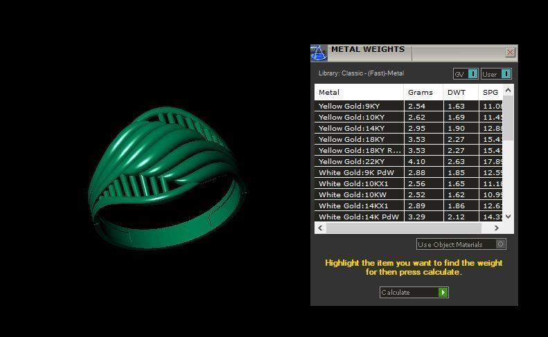 Rings 3D print model_3