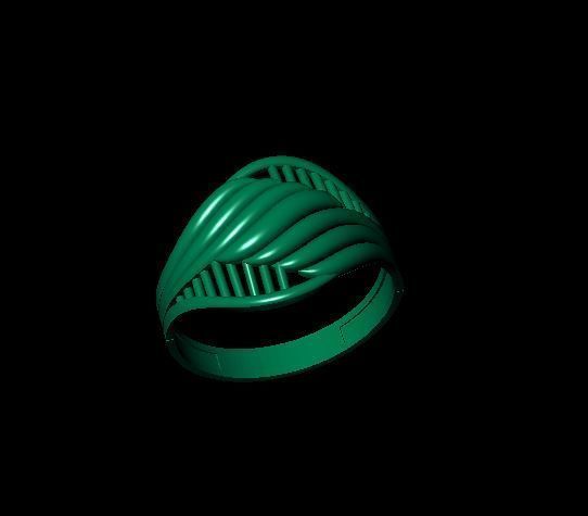 Rings 3D print model_2