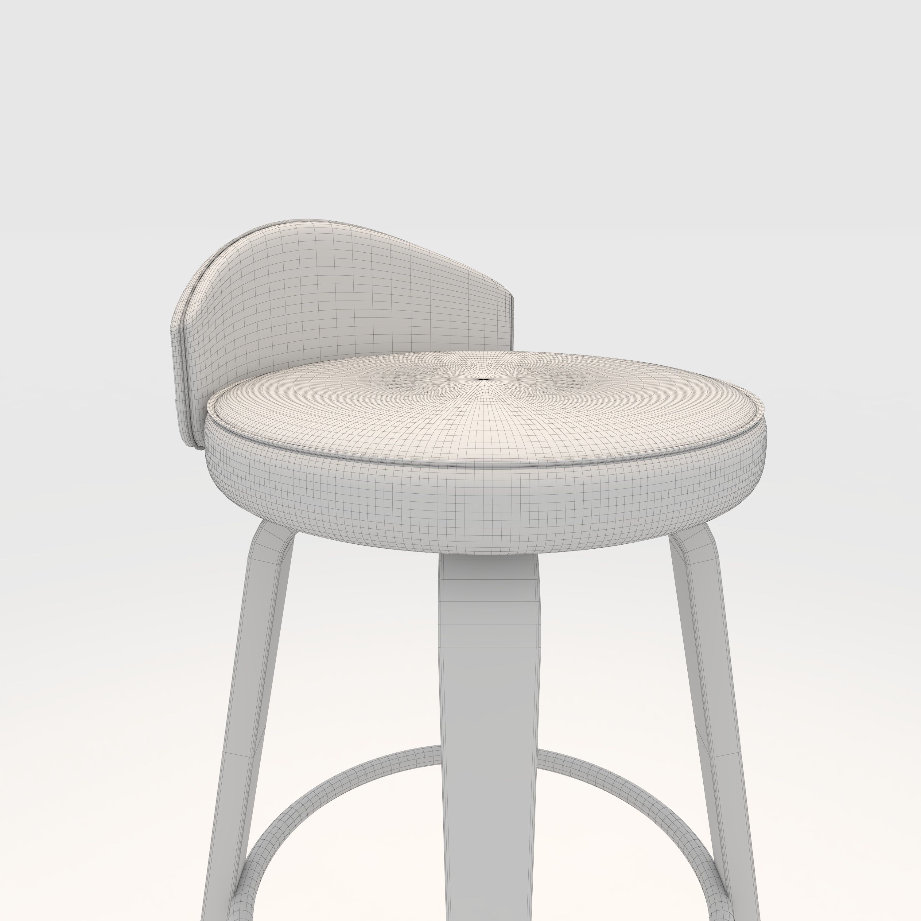 Bar Stool 51 3D model_13