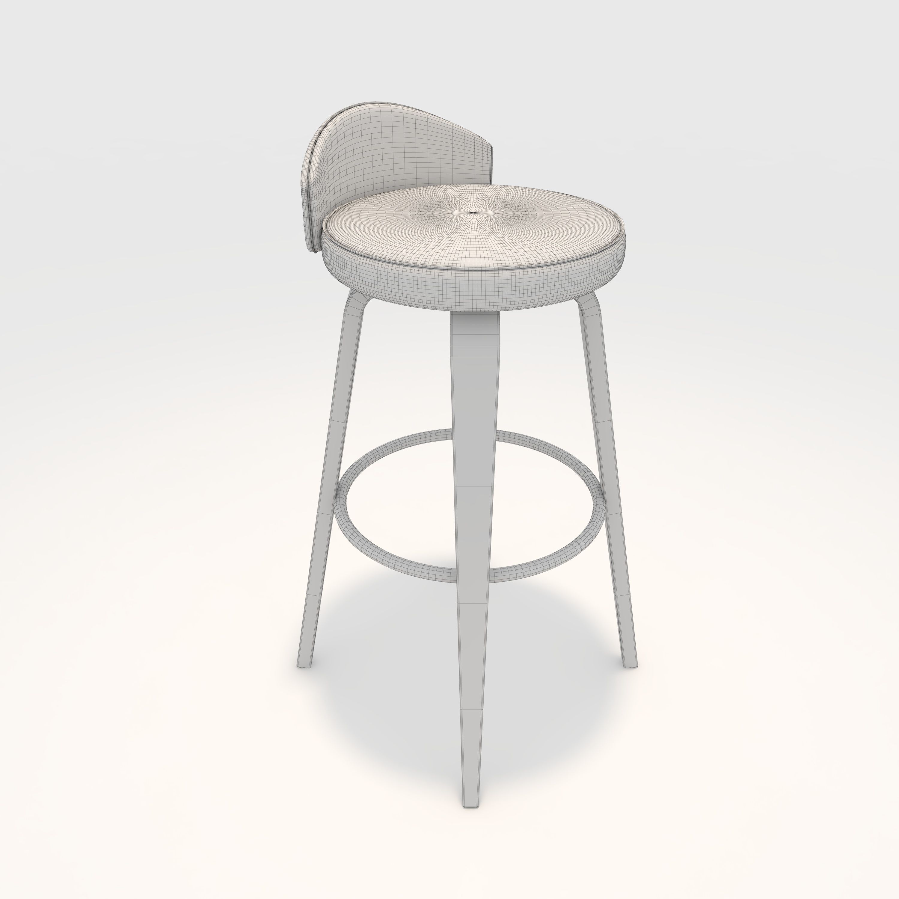 Bar Stool 51 3D model_1
