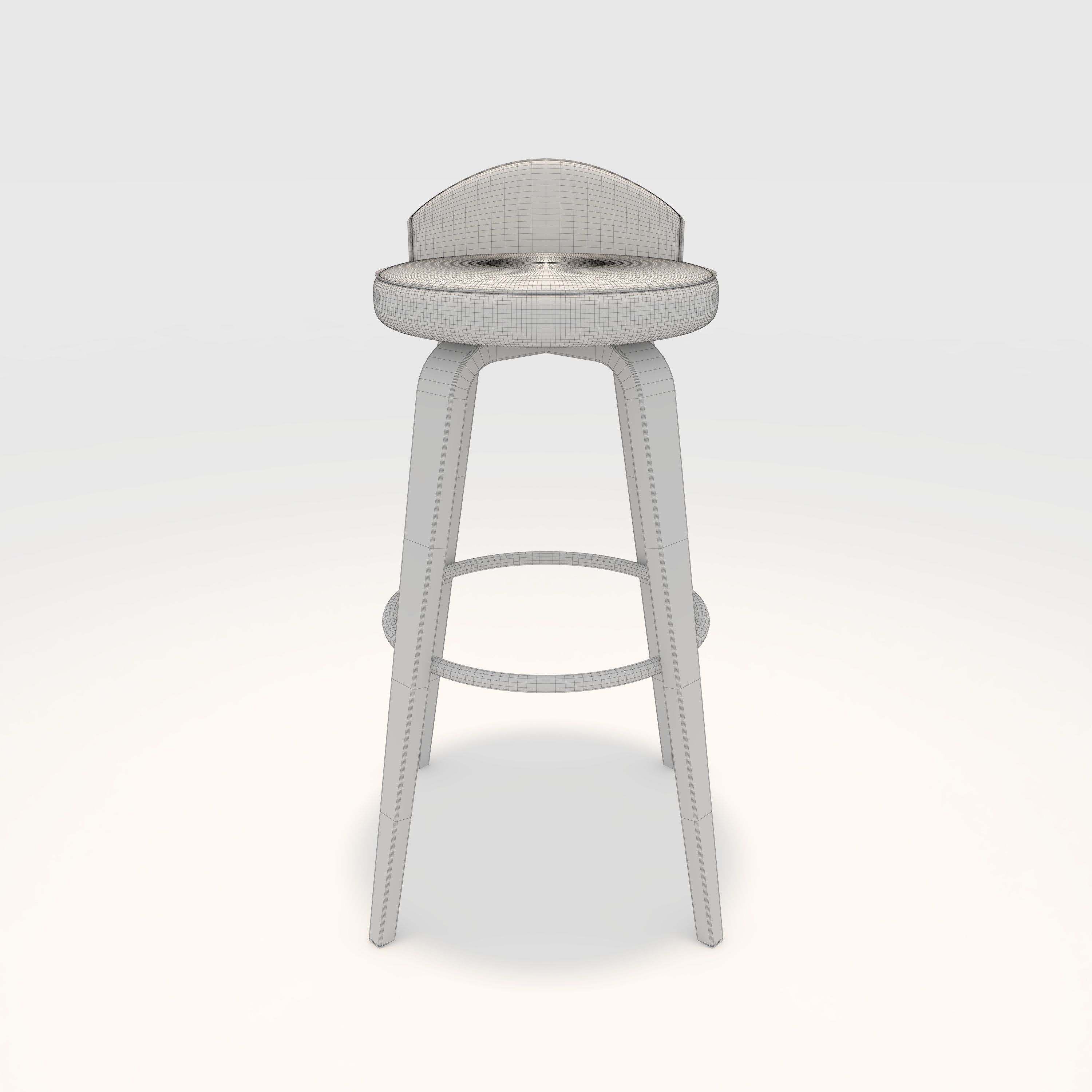 Bar Stool 51 3D model_9