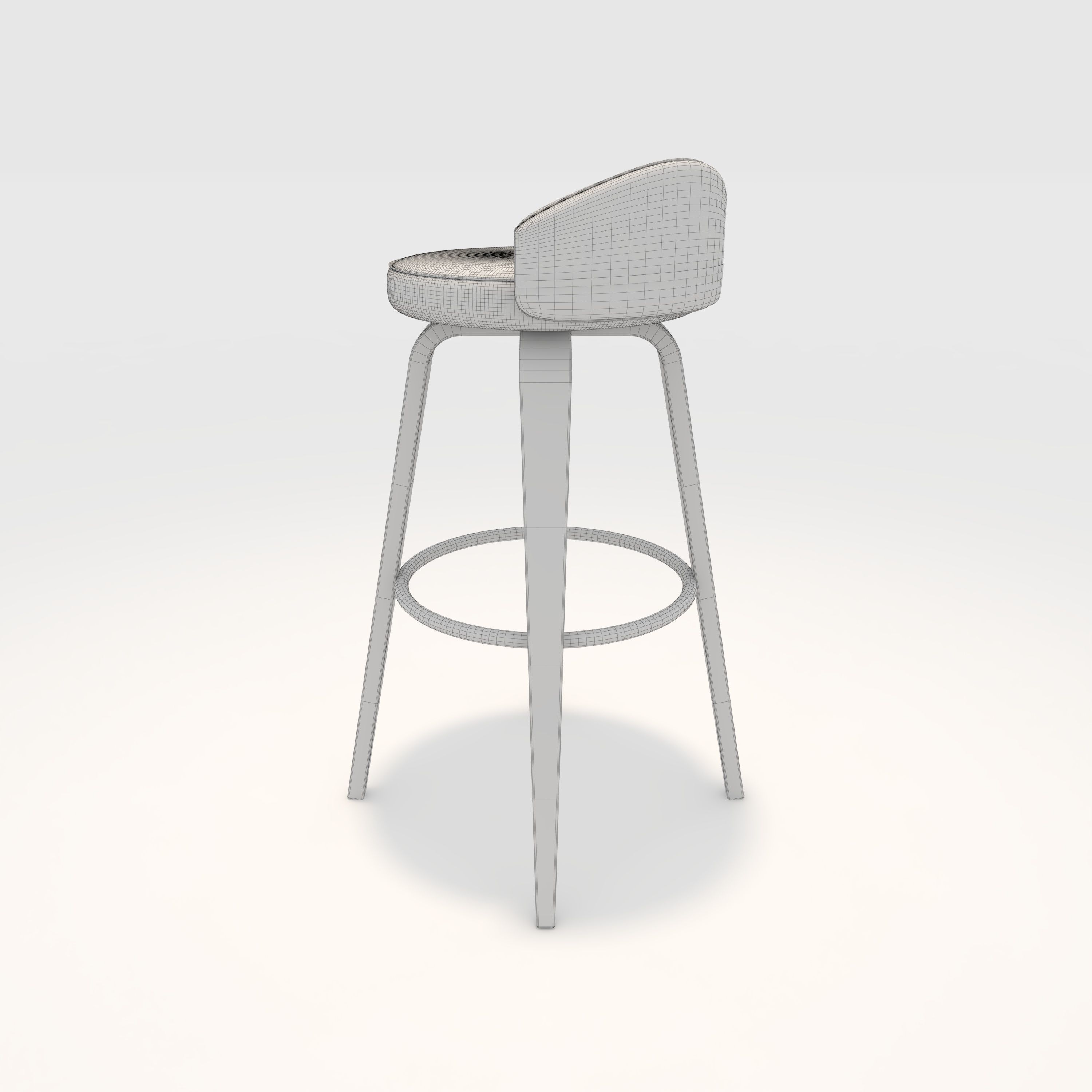 Bar Stool 51 3D model_11