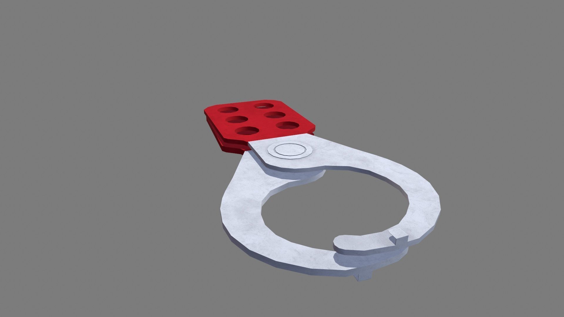 Lockout Station Low-poly 3D model_6