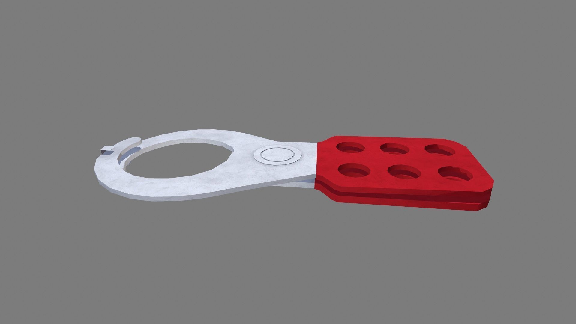 Lockout Station Low-poly 3D model_2