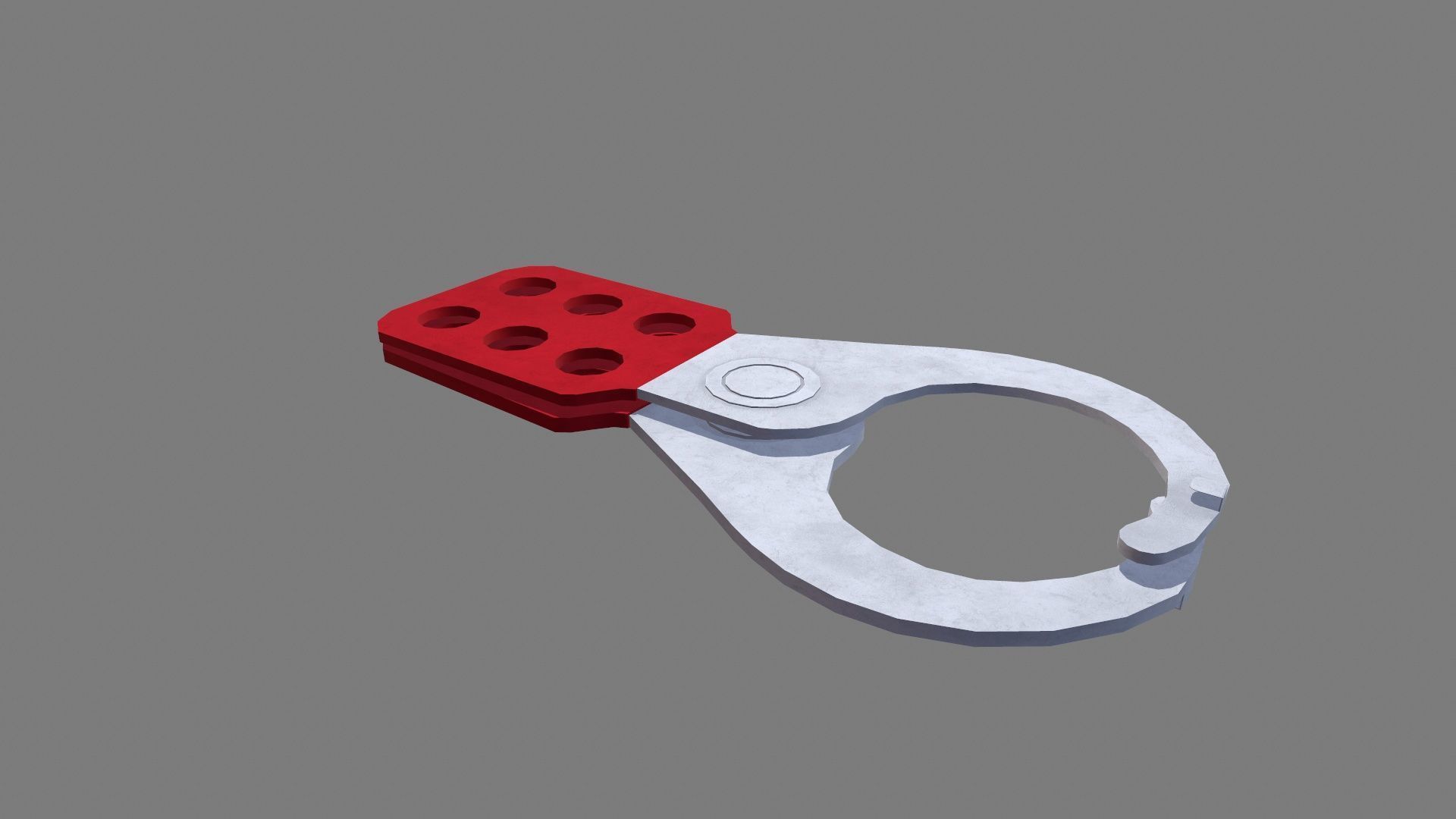 Lockout Station Low-poly 3D model_5